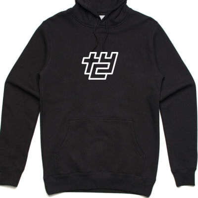 TYC White Logo Hoodie Thumbnail